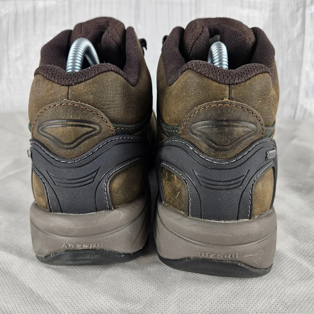 New Balance 978 Mens 7 2E Brown Leather Gore-Tex Waterproof Hiking Trail Boots